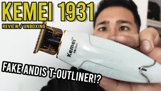 Kemei KM-1931 Trimmer Review! | Andis T-Outliner Replica!?!?