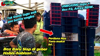 Mas Tono Unboxing Lagu Persiapan Battle Jepara 2023 dengan box array RDW Pabrikan x FUNKTION 2