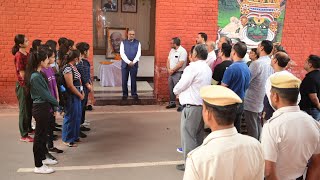 JC Bose University paid tribute to Sardar Patel on National Unity Day