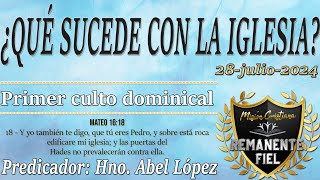 TEMA: ¿QUE SUCEDE CON LA IGLESIA? / 28-07-2024 / EN VIVO IGLESIA CENTRAL