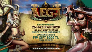 Aege Reborn | 5000 TL ÖDÜL (Büyük Açılış 26.06.2020)