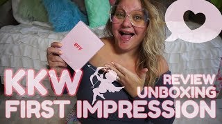 KKW Fragrance BFF Kimoji Heart First Impression Review/Unboxing