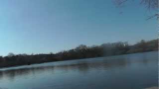 30mm salute shell shot in lake