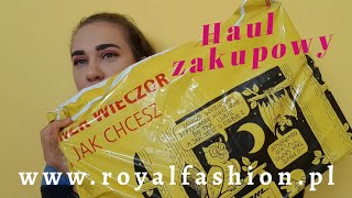 Haul sklep internetowy royalfashion.pl | Spodnie i buty | Zakręcona Andzia