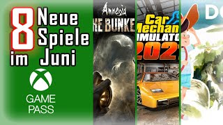 8 Neue Xbox Game Pass Spiele im Juni 2023 | Xbox Game pass Neue Spiele im Juni 2023