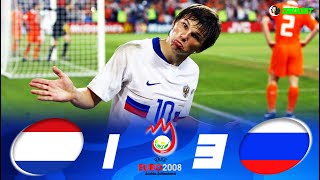 Netherlands 1-3 Russia - EURO 2008 - Arshavin, Man Of The Match - Full HD