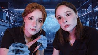 ASMR Twin Examination of You (Extra-Dimensional Being) | Binaural