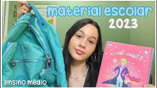 Meu material escolar 2023 - ensino médio