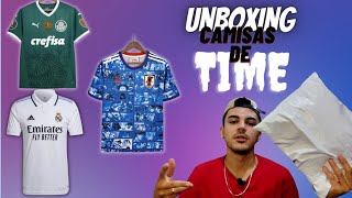 Camisas de time importadas Unboxing e analise dos detalhes