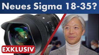 Sigma | Neues 18-35 mm f/1.8 für DSLMs & die Lieblingsobjektive des Chefs [CP+ 2023]