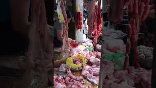 Fresh Market Pork #shortvideo #pork #freshmarket #cambodianstreetmarkets #siemreap