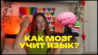 КАК МОЗГ УЧИТ ЯЗЫКИ | научные методы для эффективного изучения английского и других языков