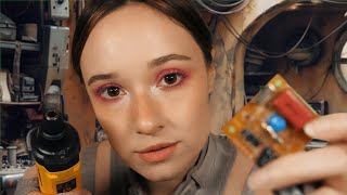 ASMR Junk Trader Fixing You/ Examining/ Adjustments | Missing Your "Spark" ✨🤖