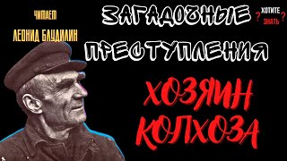 Загадочные Преступления: Как председатель колхоза в Красноярской деревне, возомнил себя БАРИНОМ.