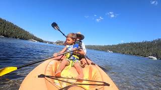 Exploring on the kayak