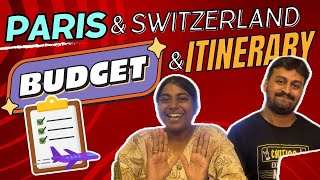 Paris & Switzerland on Budget | Complete Itinerary & Tips🇫🇷🇨🇭