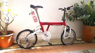 Birdy Classic modified #bikemodification #bikemodifications #foldingbike #bikelife #bikelover #bike