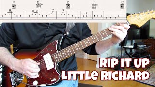 Rip It Up (Little Richard guitar cover)