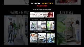 Black History Month Tribute /Keshia J - Glam Everything  #shorts