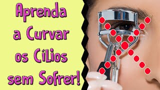 Como curvar os cílios sem curvex - truque infalível