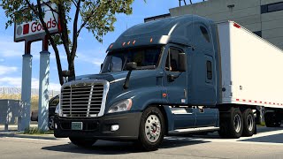 [ATS 1.48] Freightliner Cascadia 125, from Flagstaff (AZ) to Santa Fe (NM). Realistic Driving.