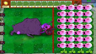 Hypno Pea vs Horrible zombies  Plants Vs Zombies Battlez