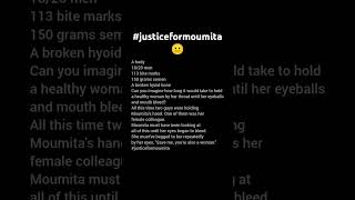 Please comment your opinion #justiceformoumita#savethegirl #please_subscribe_my_channel