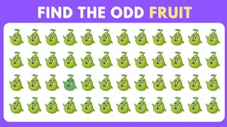 Find the ODD One Out - Fruit Edition