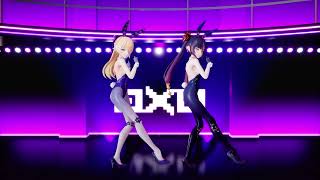 Genshin Impact/MMD ~Rock n Roll ~ Fischl/Mona