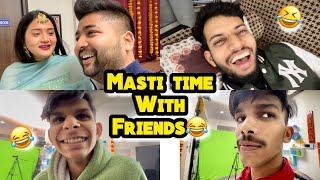 Masti Time With GURGAON GANG😂🔥