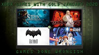 Xbox - January 2020 Games with Gold