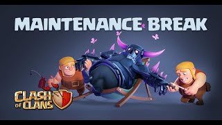 Maintenance Break Live | Clash Of Clans Live [Base Visit] Coc Live