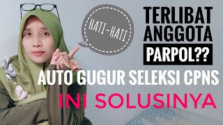 TERLIBAT ANGGOTA PARPOL AUTO GUGUR SELEKSI CPNS, INI PENYELESAIANNYA!!