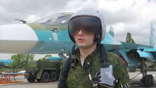 Боевое применение истребителей-бомбардировщиков Су-34 в ходе специальной военной операции