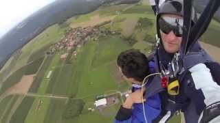 Second Tandem Skydiving Jump 01.09.2013