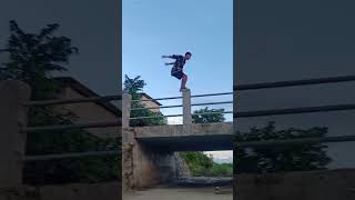 Parkour Jump #short @freerunnerabishek8677