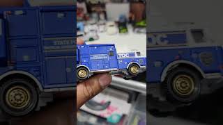 Matchbox E-One Mobile Command Canter Police #diecast #hero #unboxing #toys