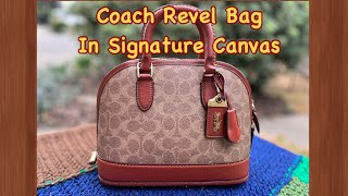 Coach Revel Bag In Signature Canvas Review