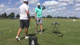 Golf swing, wrist flexion for club face control