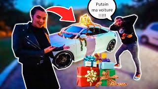 PRANK! JE DÉCORE LA AUDI DE @Pikashoute EN SAPIN DE NOËL !