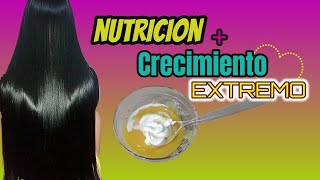 💛Mascarilla capilar NUTRITIVA casera//Cabello LARGO y HERMOSO