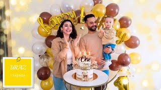 1 YAŞ DOĞUM GÜNÜ PARTİSİ 🥳 ORGANİZASYON BENİM 😅 2 KATLI PASTA YAPMAK 🎂 GÜNLÜK VLOG