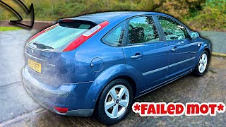 STARTING A USED CAR BUISNESS AT 22 ( THE FORD FOCUS FAILS MOT )