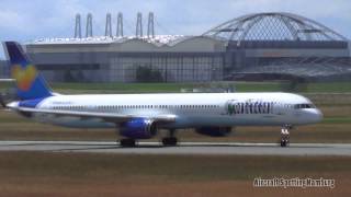 ✈ Condor Boeing 757 Takeoff @ Hamburg Airport