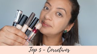 Top 5 Corretivos! #corretivosfavoritos #top5corretivos