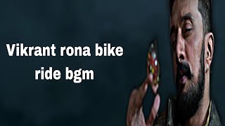 Vikrant rona bike ride bgm #vikrantrona #ajaneeshloknath #sudeep