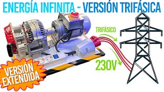 Generador de Energía Infinita 10Kw 230V Trifásico - Liberty Engine 1.1. VERSIÓN EXTENDIDA