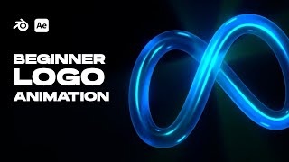 Beginner 3D Logo Animation | Blender & After Effects Tutorial