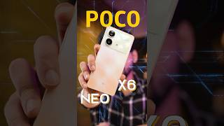 POCO X6 Neo First Look 🔥 | 108 MP Camera 📸 #poco #pocox6neo #ytshorts