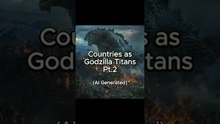 Asking AI to draw Countries as Godzilla Titans - PART 2!!